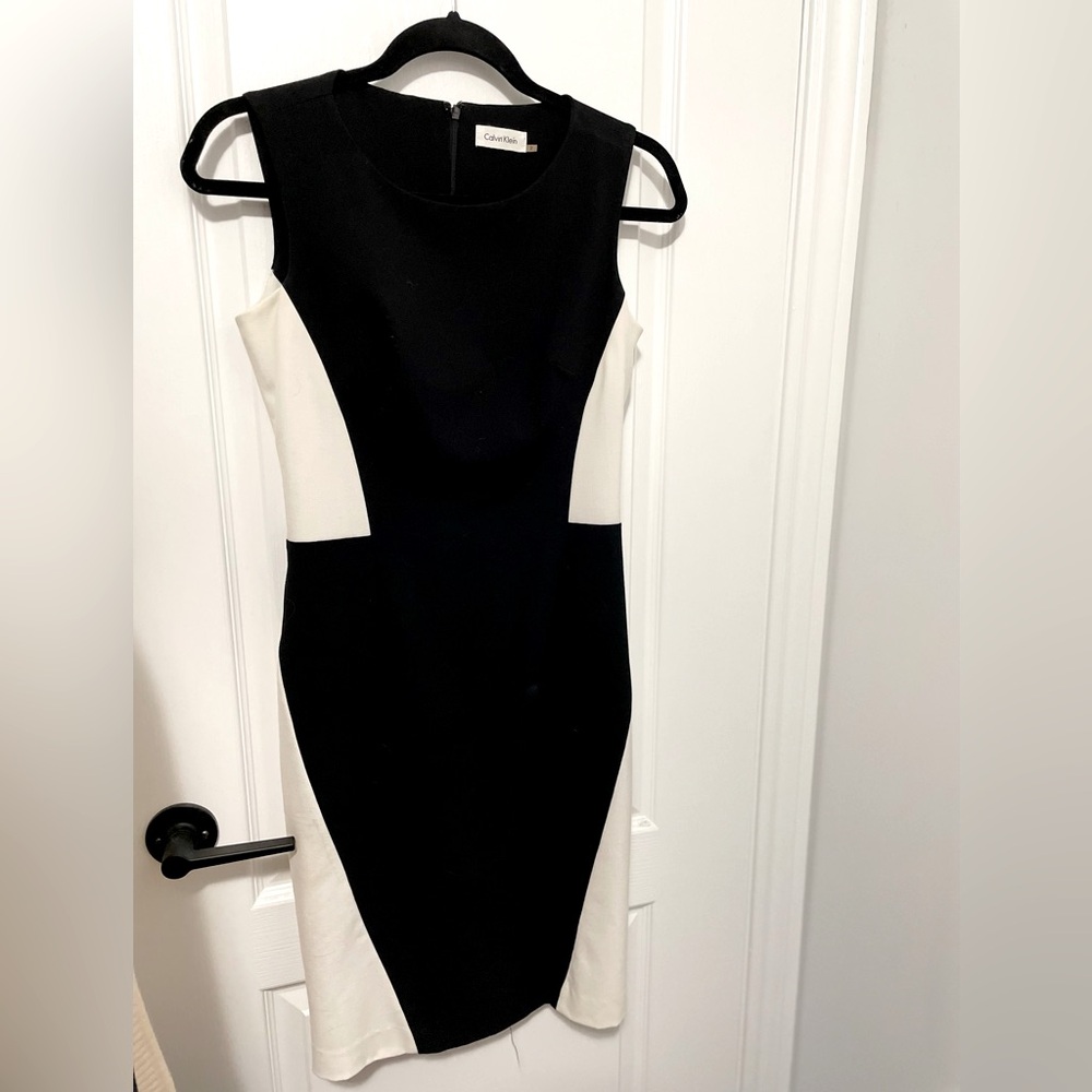 Black and White Cocktail Dress. Size 2